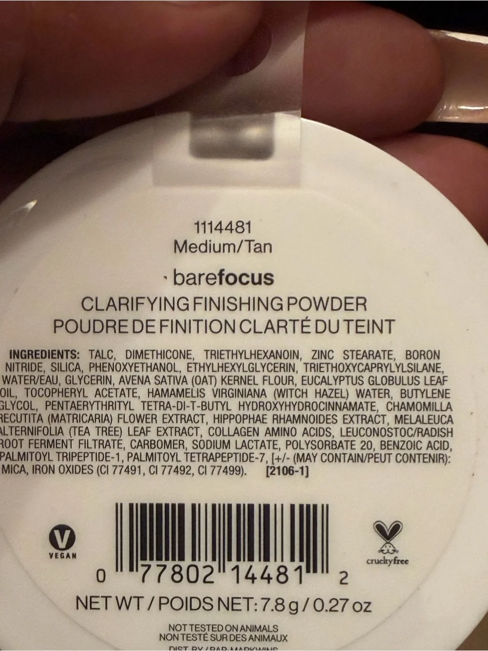 wet n wild Bare Focus Pressed Setting Powder — Medium Tan